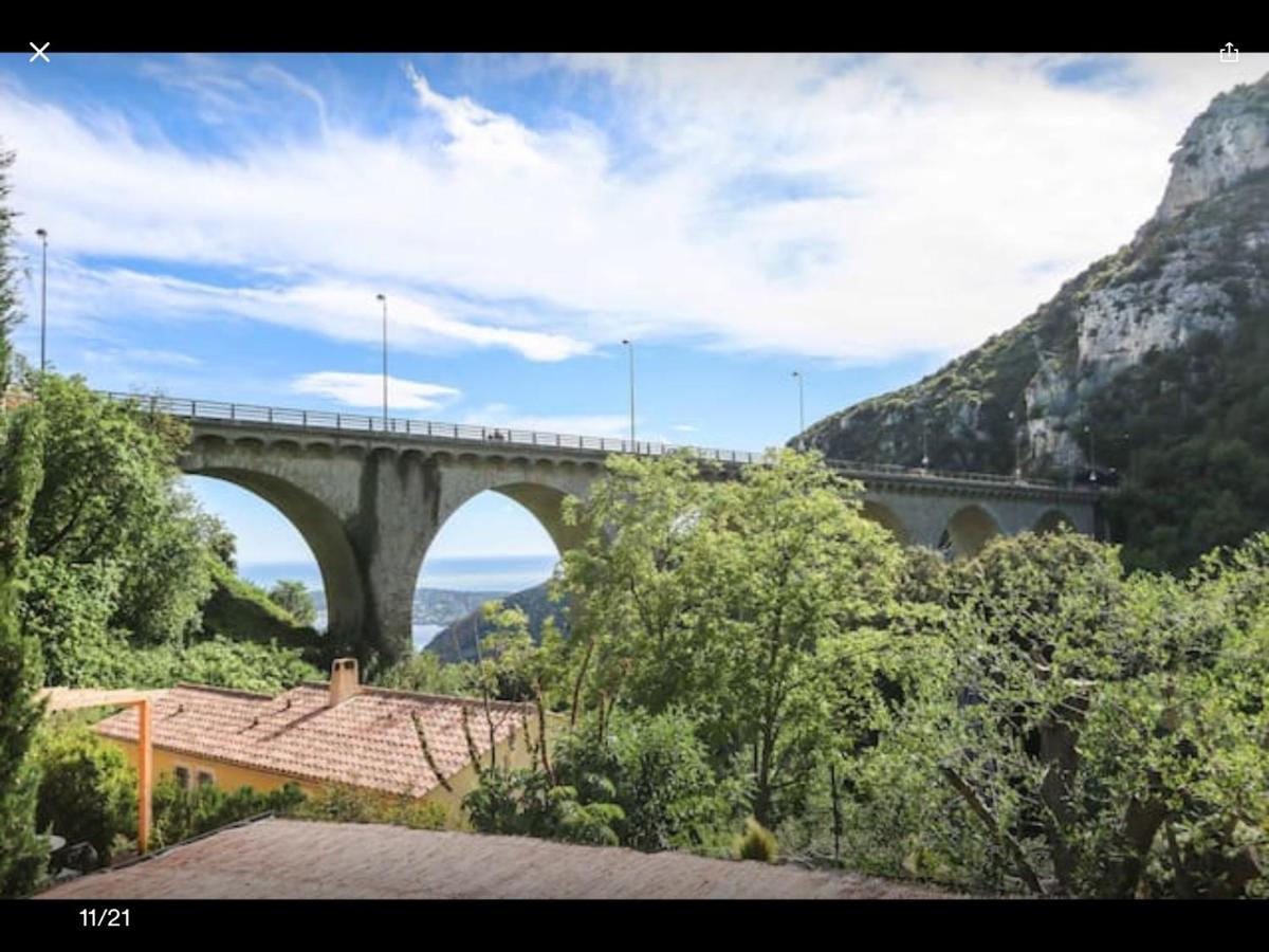 Studio Pied Village Eze - Dans Villa Recente - Parking Gratuit 외부 사진