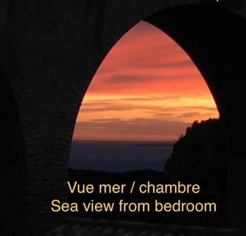 Studio Pied Village Eze - Dans Villa Recente - Parking Gratuit 외부 사진