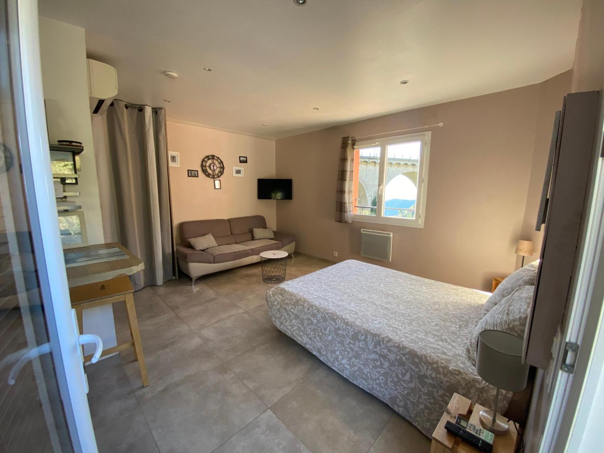 Studio Pied Village Eze - Dans Villa Recente - Parking Gratuit 외부 사진