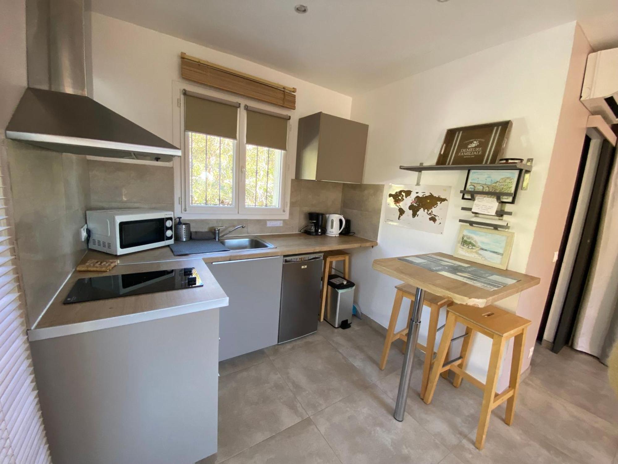 Studio Pied Village Eze - Dans Villa Recente - Parking Gratuit 외부 사진
