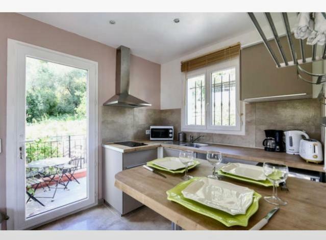 Studio Pied Village Eze - Dans Villa Recente - Parking Gratuit 외부 사진